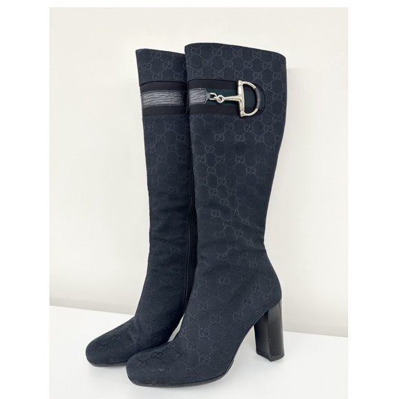 Gucci Shoes | Gucci Horsebit
Boots Size 9b Model 147686 - Picture 1 of 10